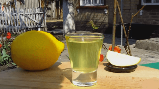 Настойка на лимоне особым способом
